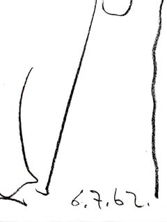 Pablo Picasso – Der Maler – Lithographie