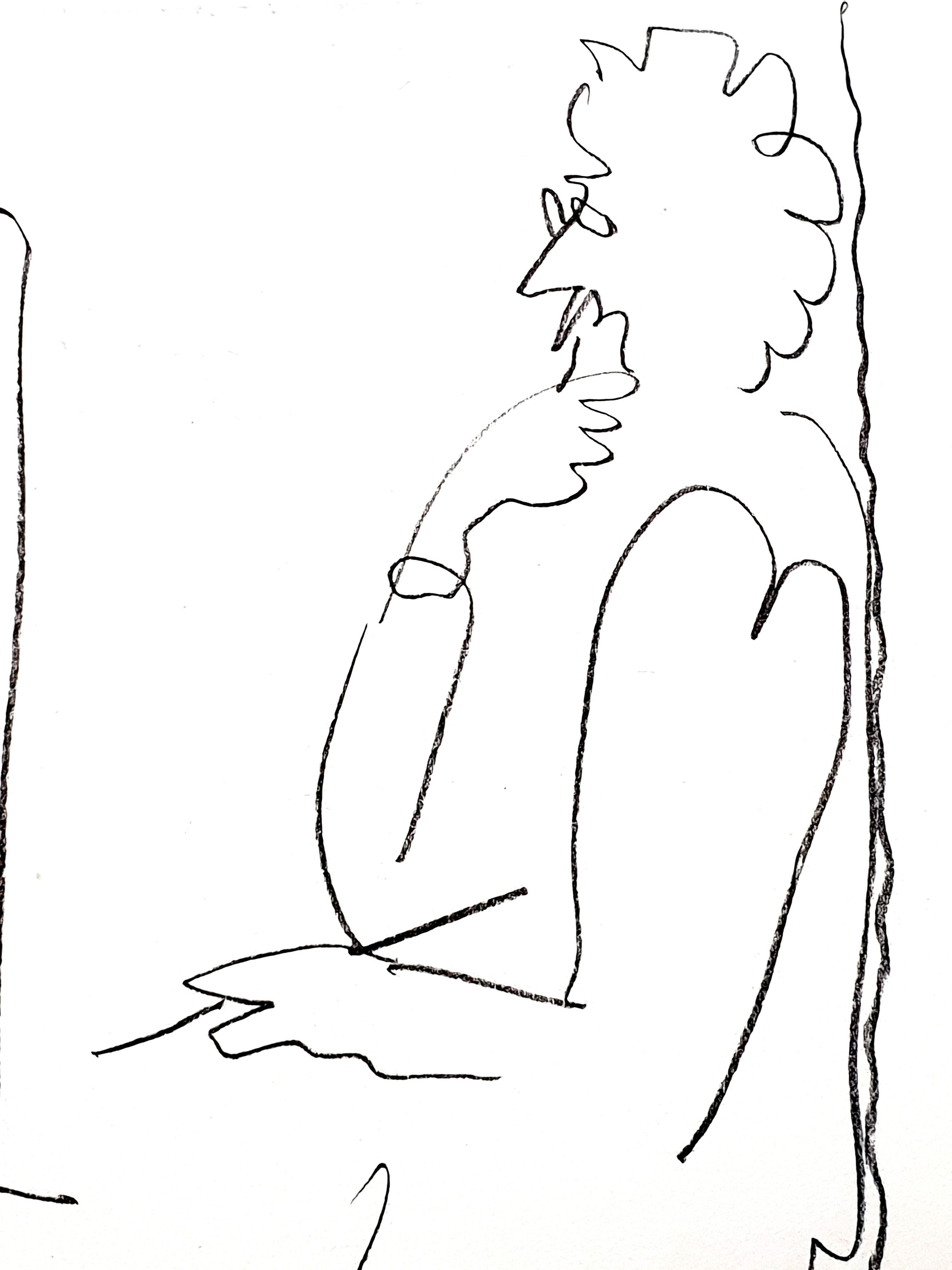 Pablo Picasso - The Painter - Lithograph For Sale 3