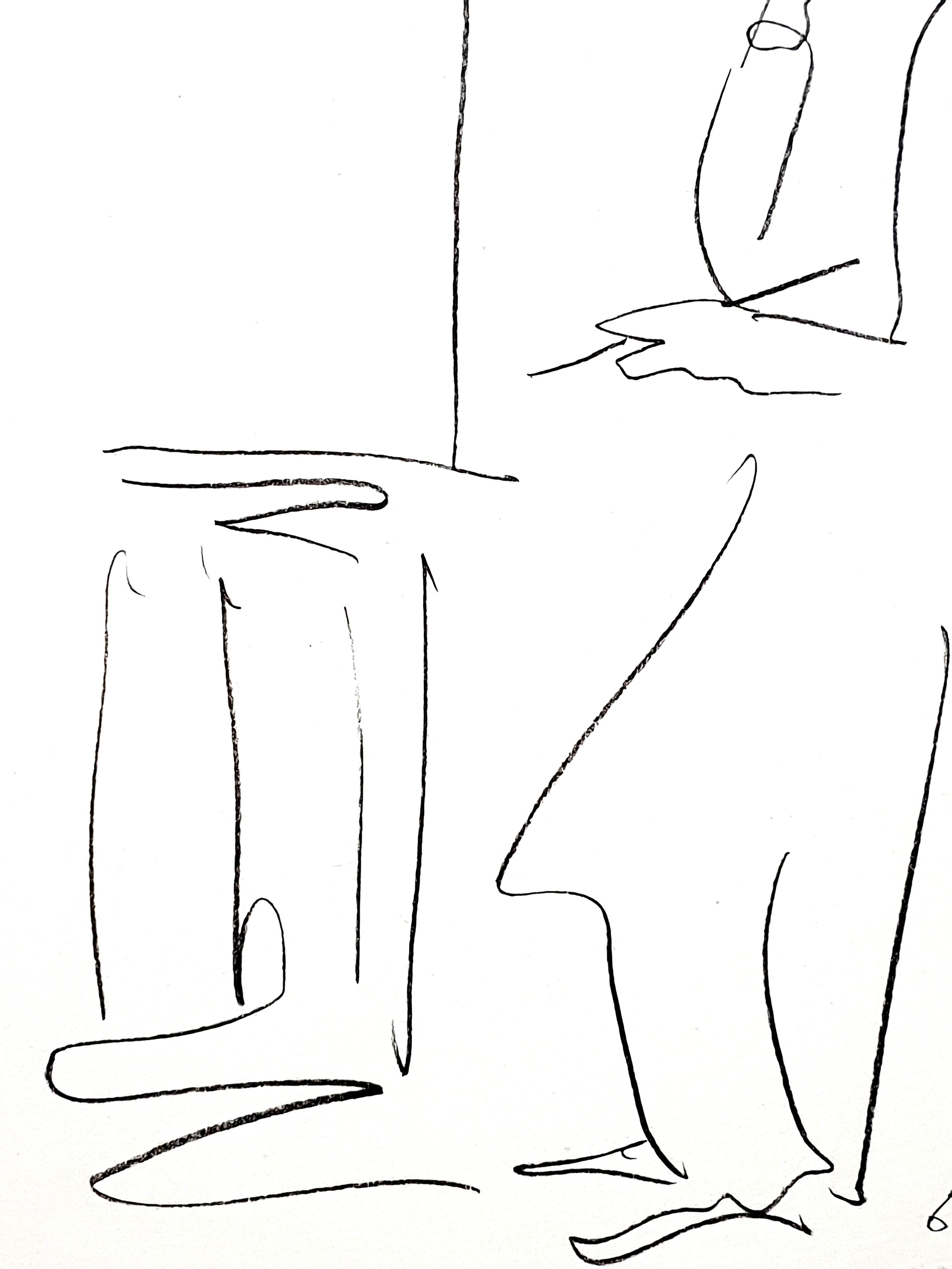 Pablo Picasso - The Painter - Lithograph For Sale 4