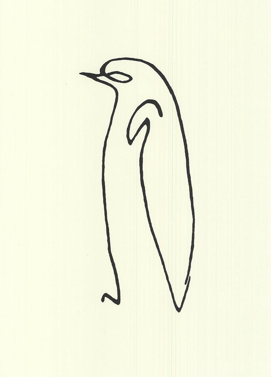 Pablo Picasso „Der Penguin“ 2006- Offset-Lithographie im Angebot 1