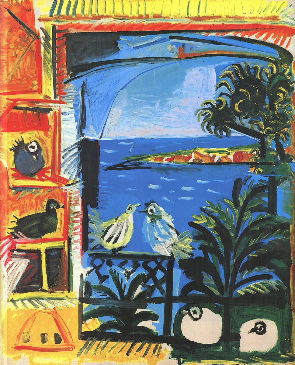Pablo Picasso „Die Schweine“ 1995- Offset-Lithographie im Angebot 1