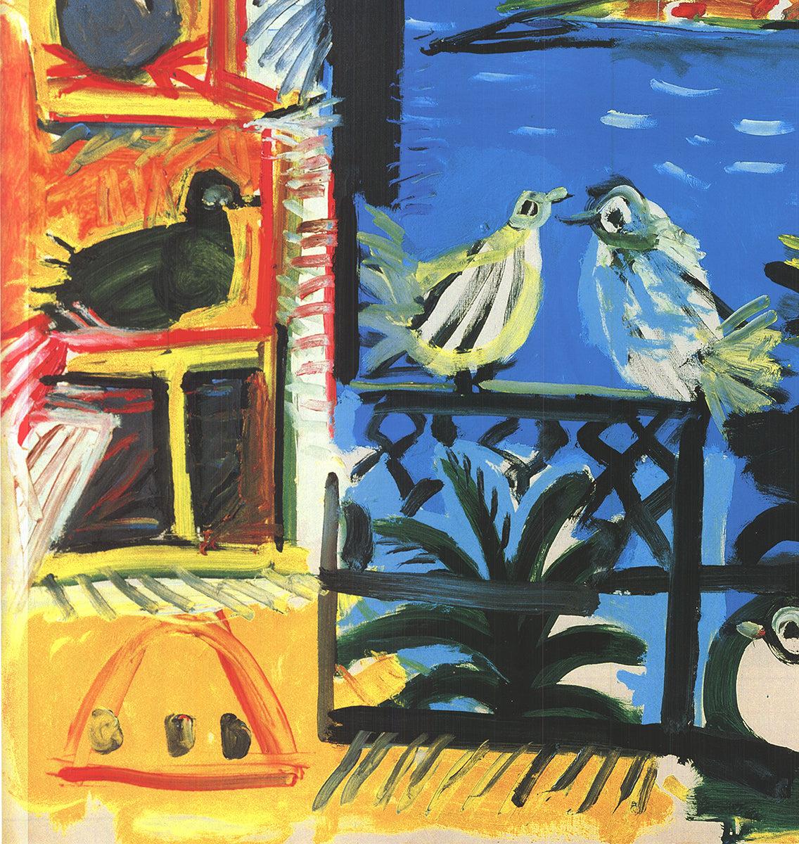 Pablo Picasso 'The Pigeons' 1995- Offset Lithograph For Sale 2