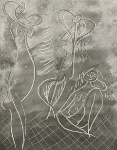 Pablo Picasso, Three Bathers, from The Honeysuckle, 1943