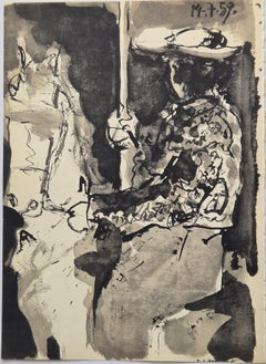 Pablo Picasso -- Torero à cheval de Toros y Toreros