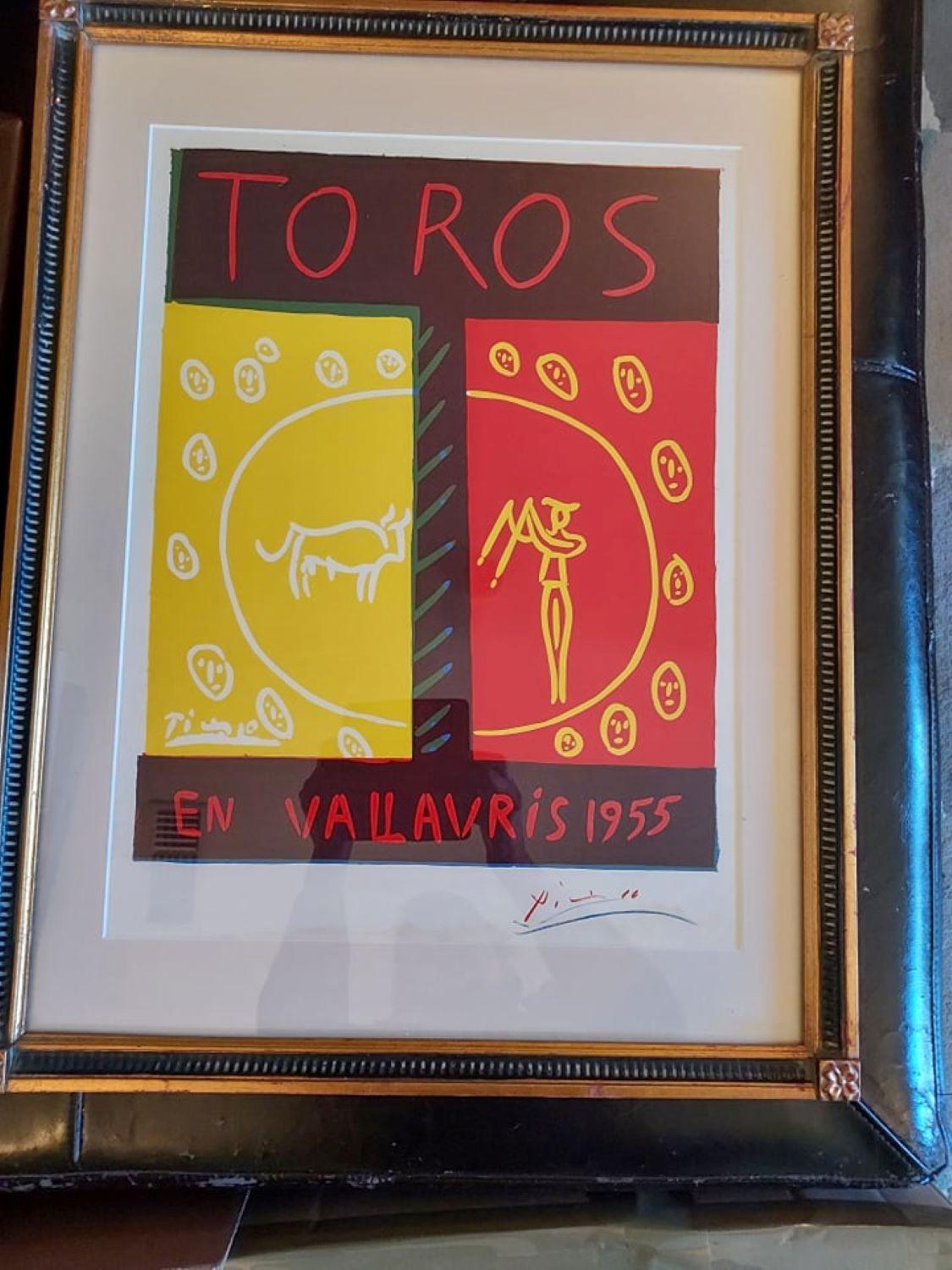 Pablo Picasso, Toros en Vallauris (Bulls in Vallauris), 1955 4
