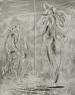 Pablo Picasso, Two Women, from The Honeysuckle, 1943