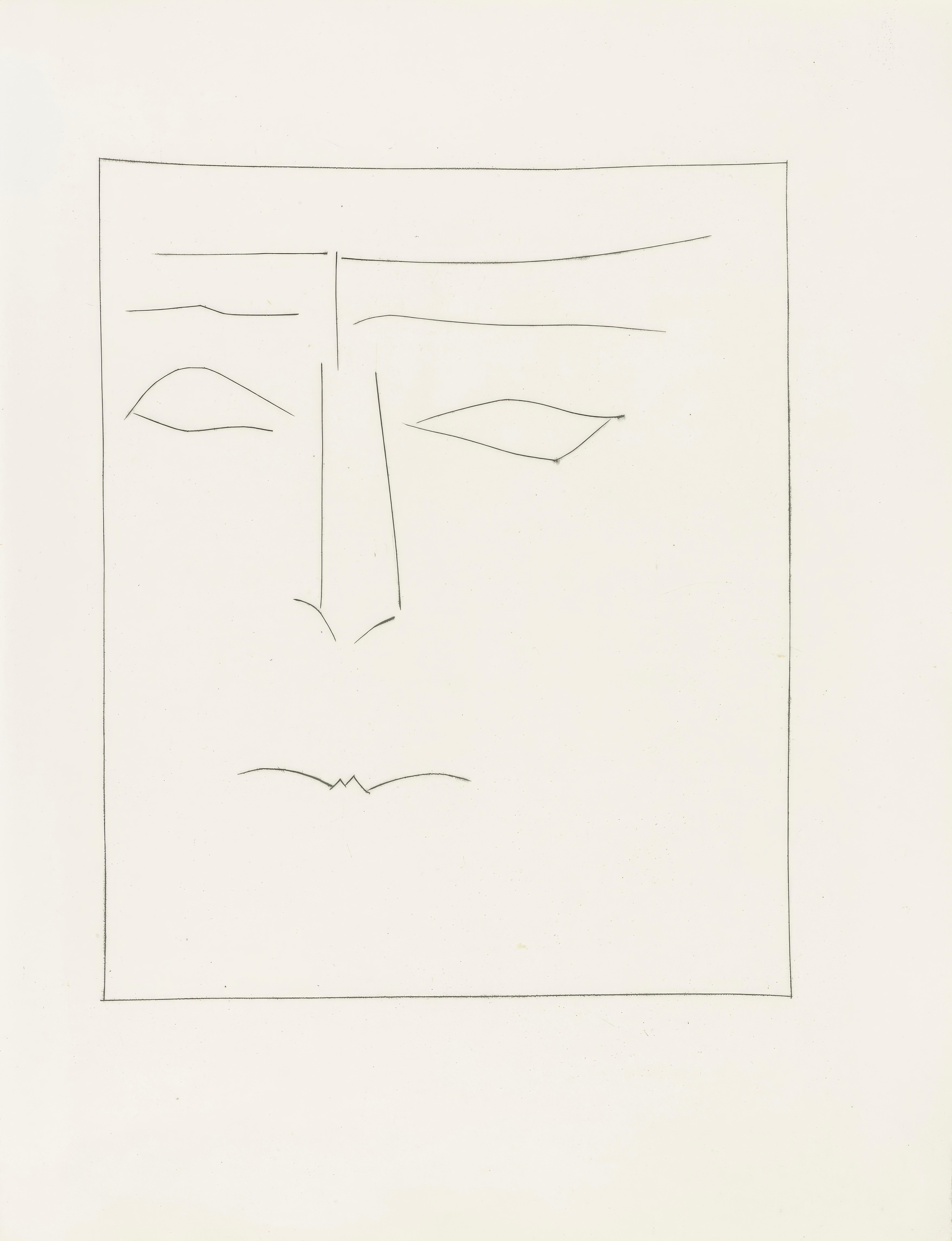 Pablo Picasso, Sans titre, extrait de Carmen, 1949