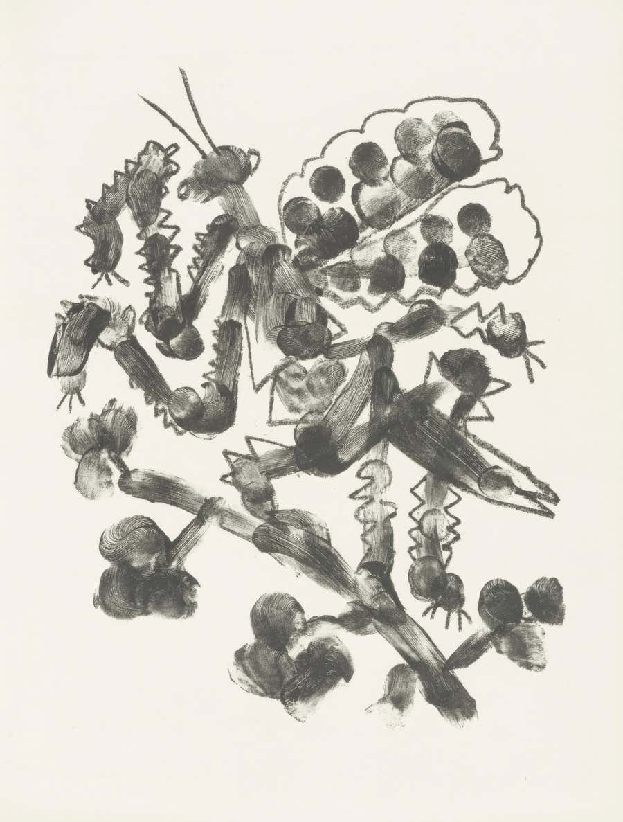 Pablo Picasso, Untitled, from In living memory, 1950