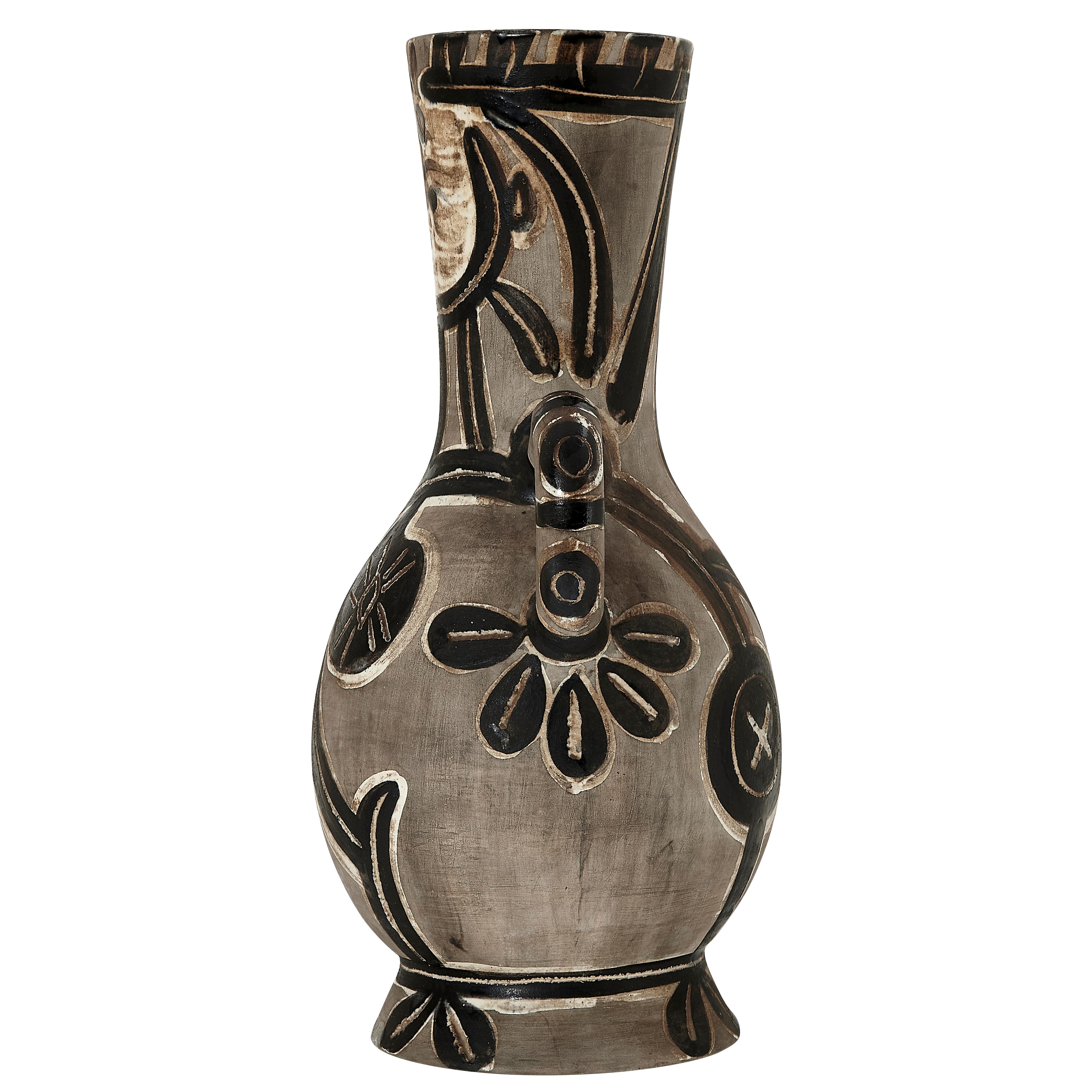 Vase Madoura 1953, Pablo Picasso « Vase deux anses hautes » (A. R. 213) en vente 3