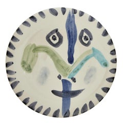 Pablo Picasso 'Visage No. 144' A. R. 480