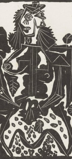 Pablo Picasso, Woman in an Armchair, from Not Wanting, 1942