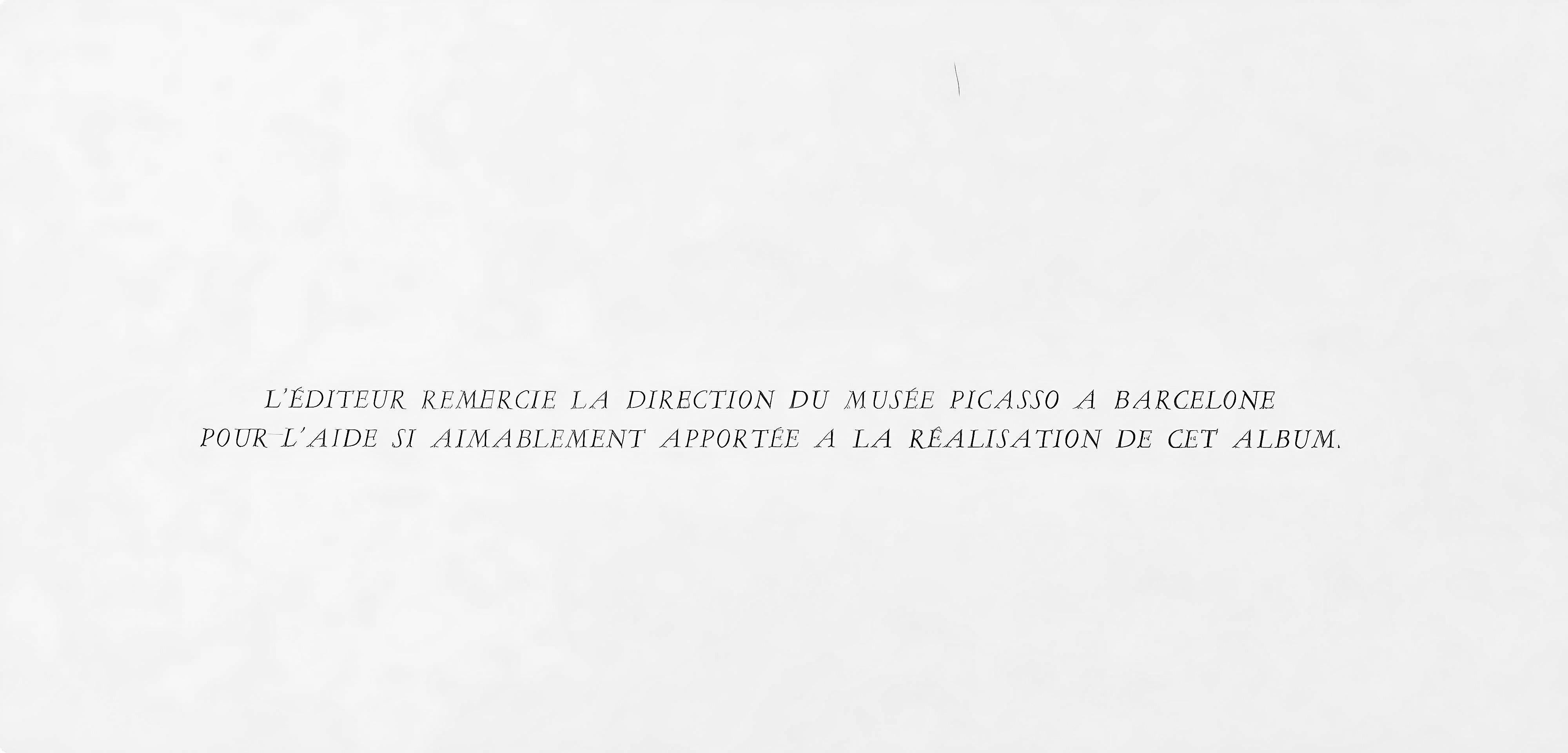 Pablo Picasso, Femme à la mèche de cheveux, Le Blues de Barcelone, 1963 (after) en vente 7