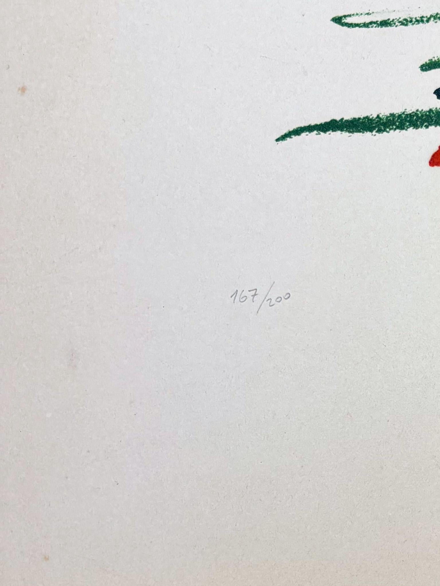 Pablo Picasso(1881 - 1973)-La ronde de la jeunesse-Lithographie en couleurs sur carton en vente 3