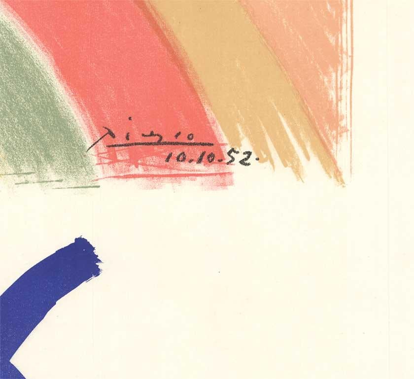 Paix, Désarmement pour le Succès de la Conférence au Sommet, Paris, Mai 1960 (Beige), Print, von Pablo Picasso