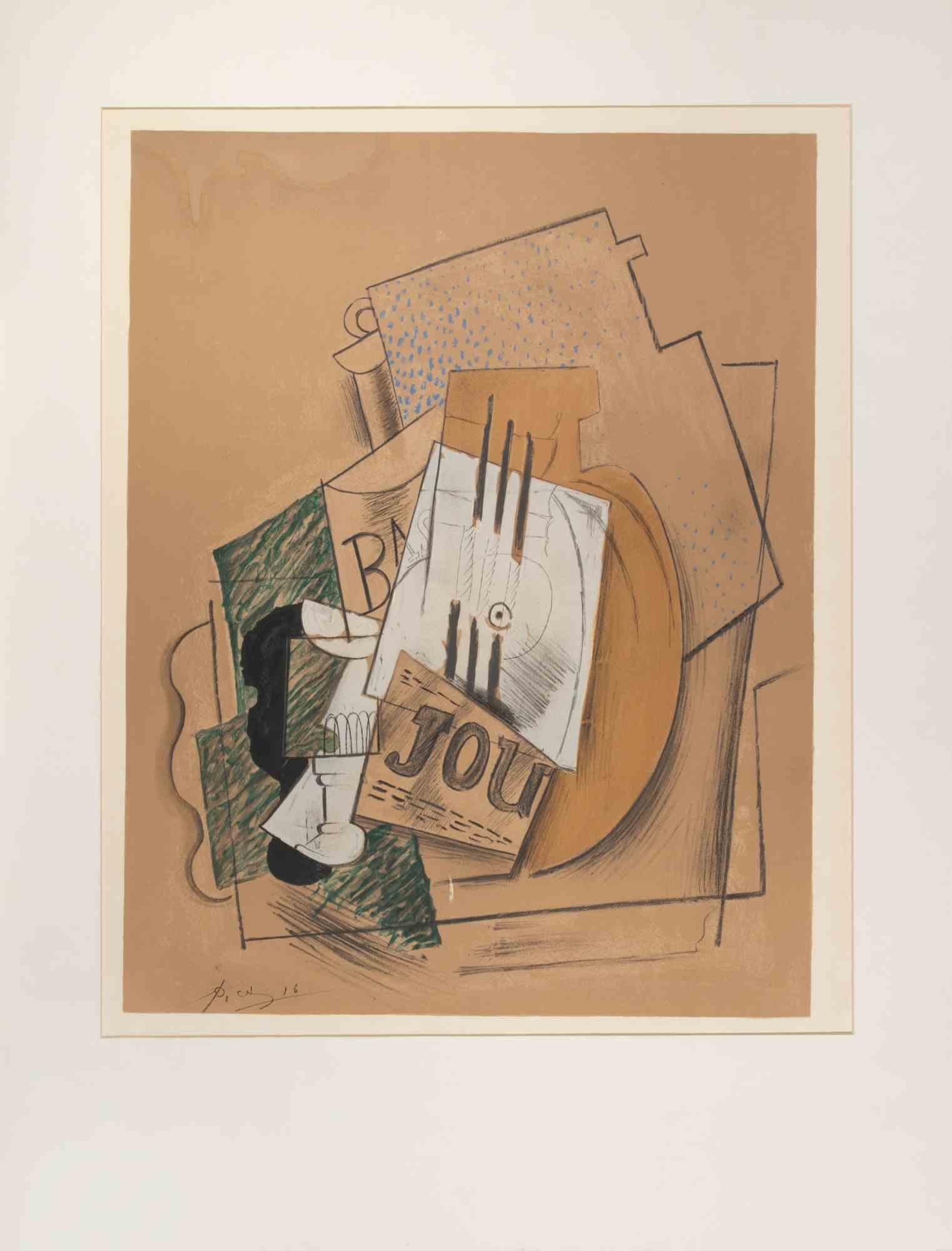 Papier Collés 1910-1914 - Litografia - 1966