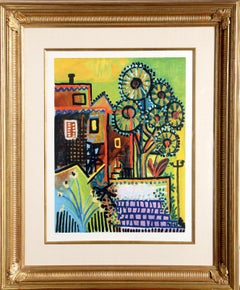 Paysage, litografía impresionista de Pablo Picasso