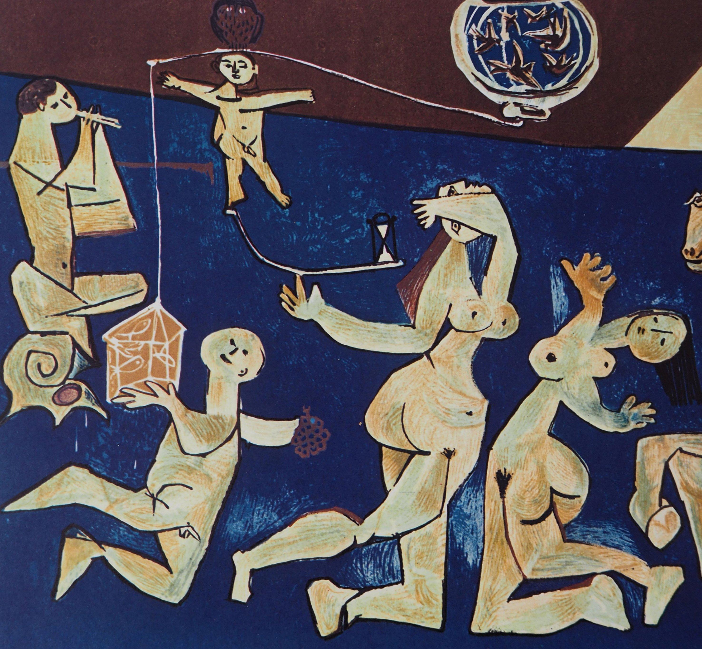 Peace - Offset-lithograph, 1969 - Modern Print by Pablo Picasso