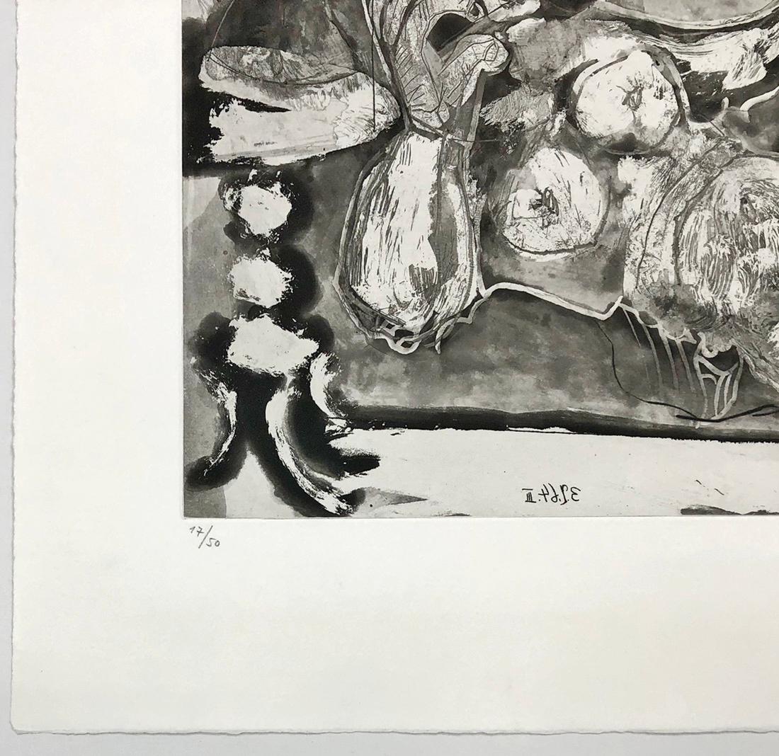 PEINTRE AU TRAVAIL (BLOCH 1157) - Figurative Print Negro de Pablo Picasso