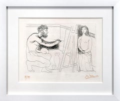 Peintre devant son Chevalet (Painter in Front of His Easel), 1927