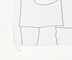 Peintre Et Femme Cueillant Des Fleurs (Bloch 1911, Baer 1917)