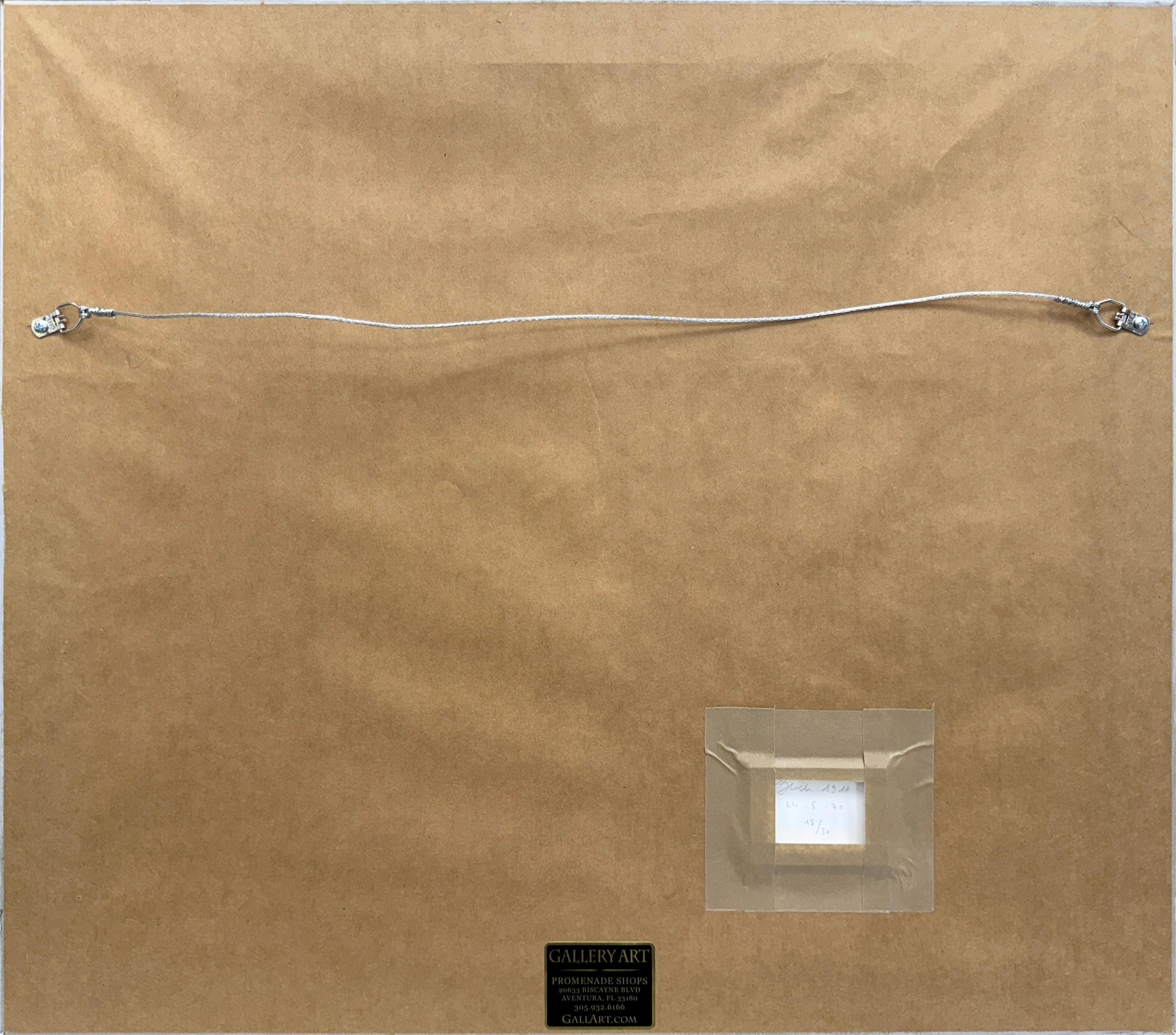 Peintre Et Femme Cueillant Des Fleurs (Bloch 1911, Baer 1917) - Beige Nude Print by Pablo Picasso