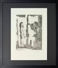 Peintre et modèle aux cheveux longs, from Sable Mouvant