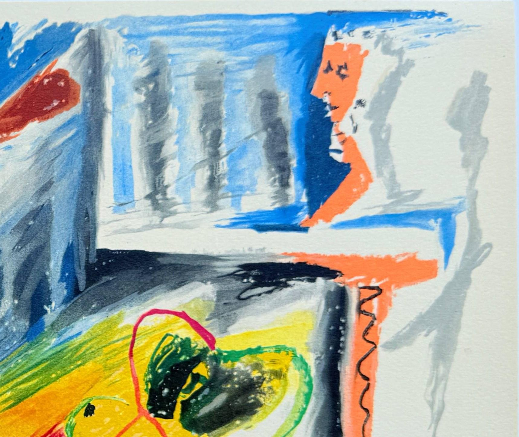 Peintre et modèle - Moderne Print par Pablo Picasso