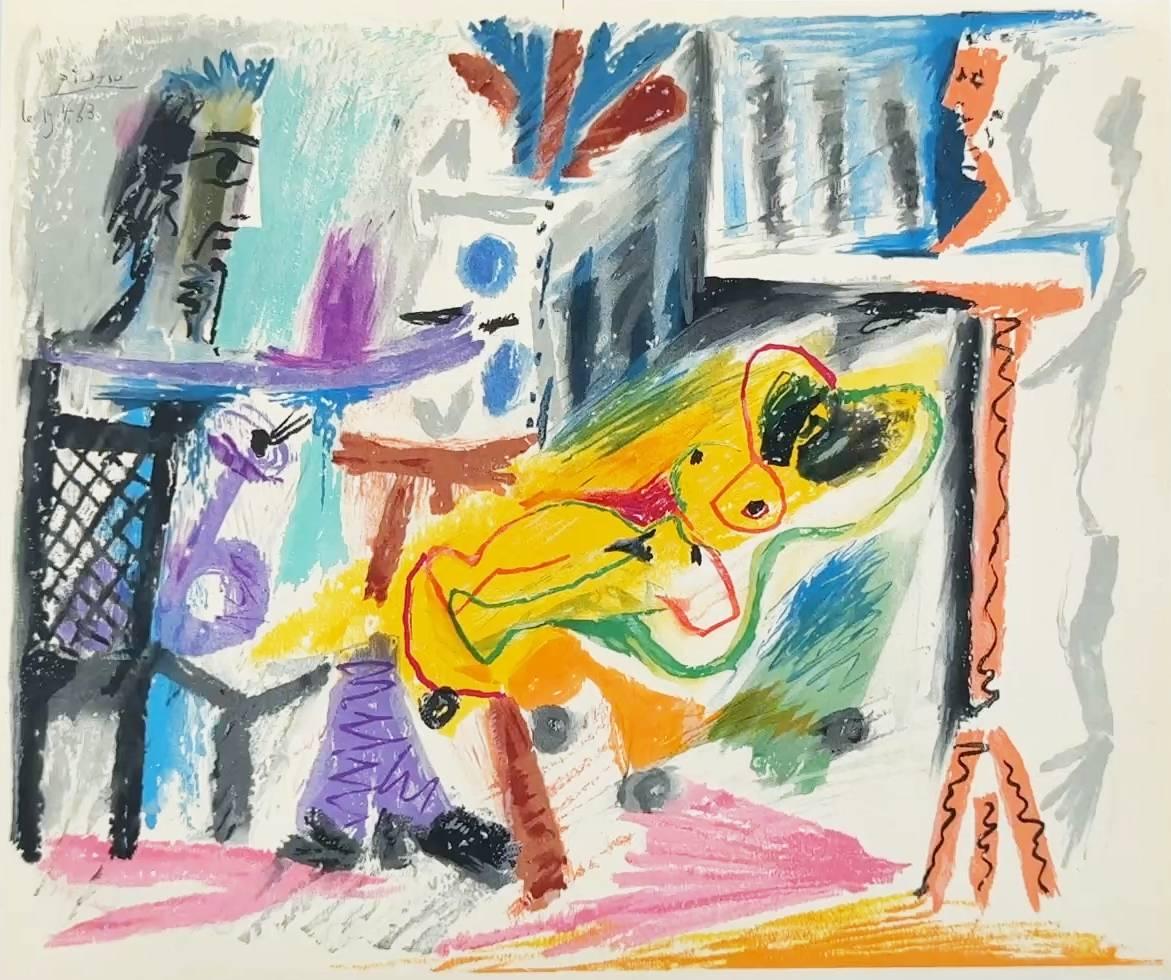 Peintre et modèle 2