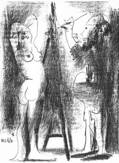 Peintre et son modèle (B. 1846; M. 400; C. 128), Grabados de la imprenta Mourlot