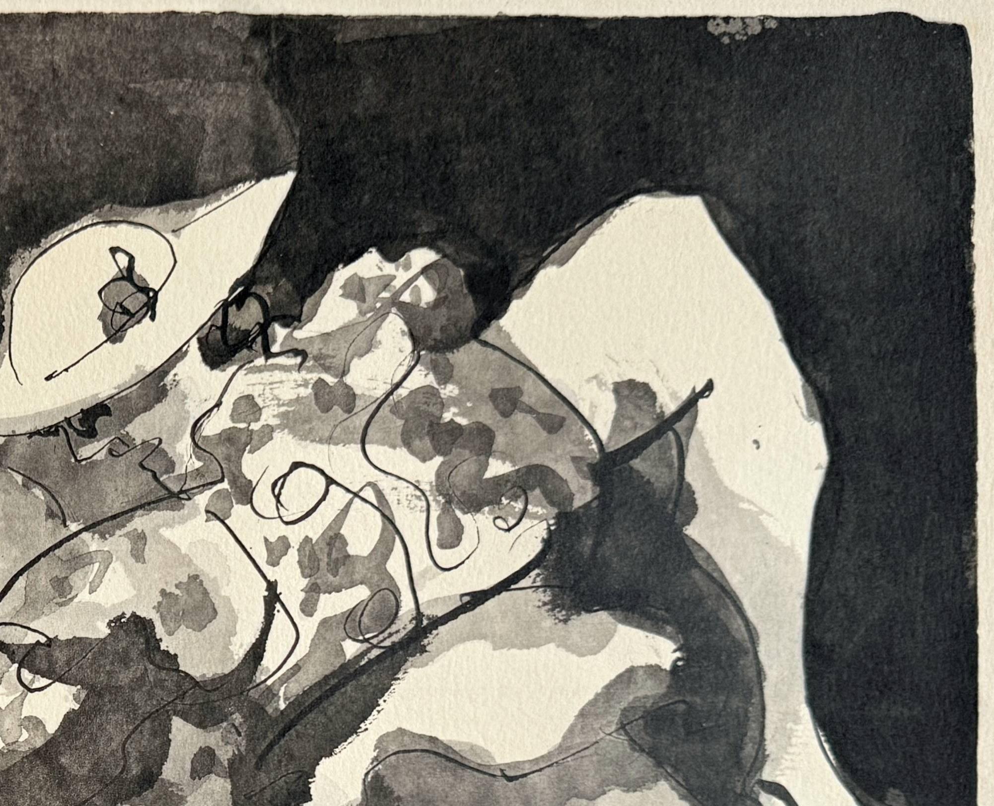 Pablo Picasso (1881-1973) - Picador et femme

Lithograph from 1960.

Trial proof with pencil drawn margins (in this context, unqiue).

Dimensions of work: 41 x 53 cm

The work is in Excellent condition.

Fast and secure shipment.