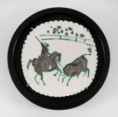 Picador et taureau, Ceramic, Design, Atelier Madoura, 1950's