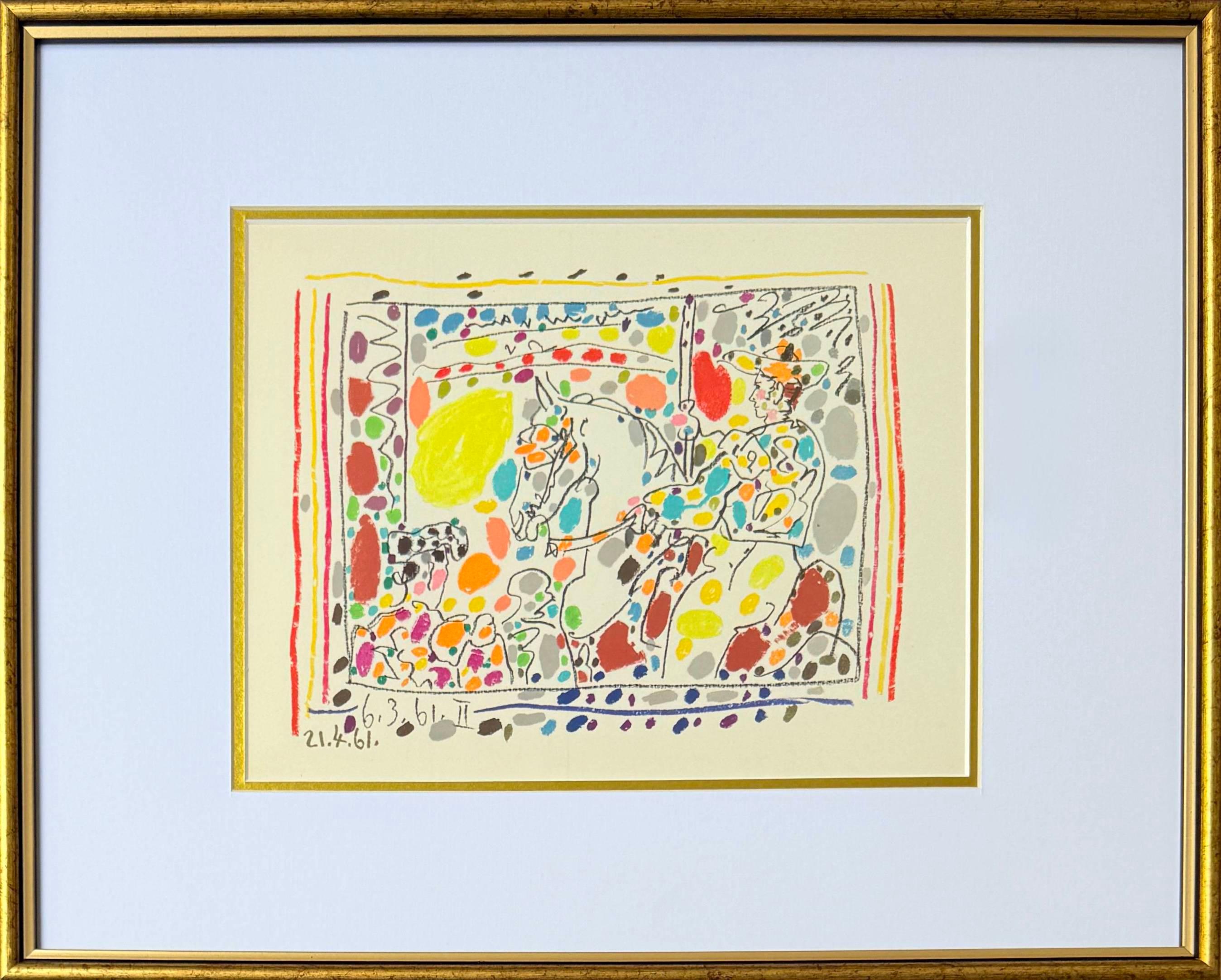 Pablo Picasso - L`Ecuyère (The Horsewoman) at 1stDibs | live draw ...