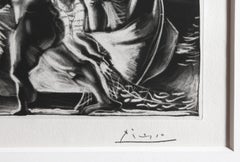 Picasso, Minotaure aveugle guidé par Marie-Thérèse, 1934 Signed Etching