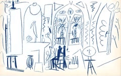 Picasso, 15.11.55, Carnet de la Californie (Cramer 101), après