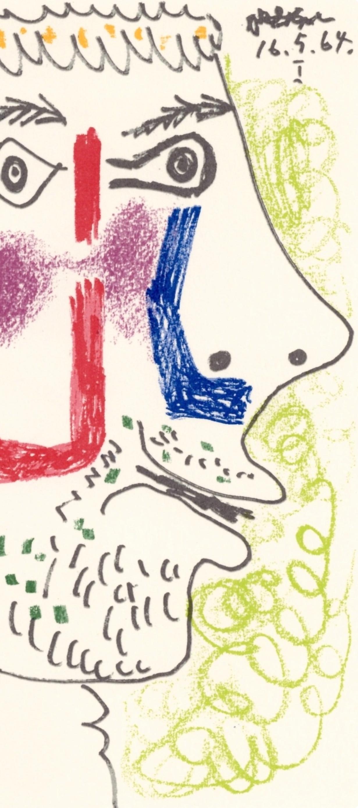 Picasso, 16.5.64. I (Cramer 148), Le Goût du Bonheur (after) - Print by Pablo Picasso