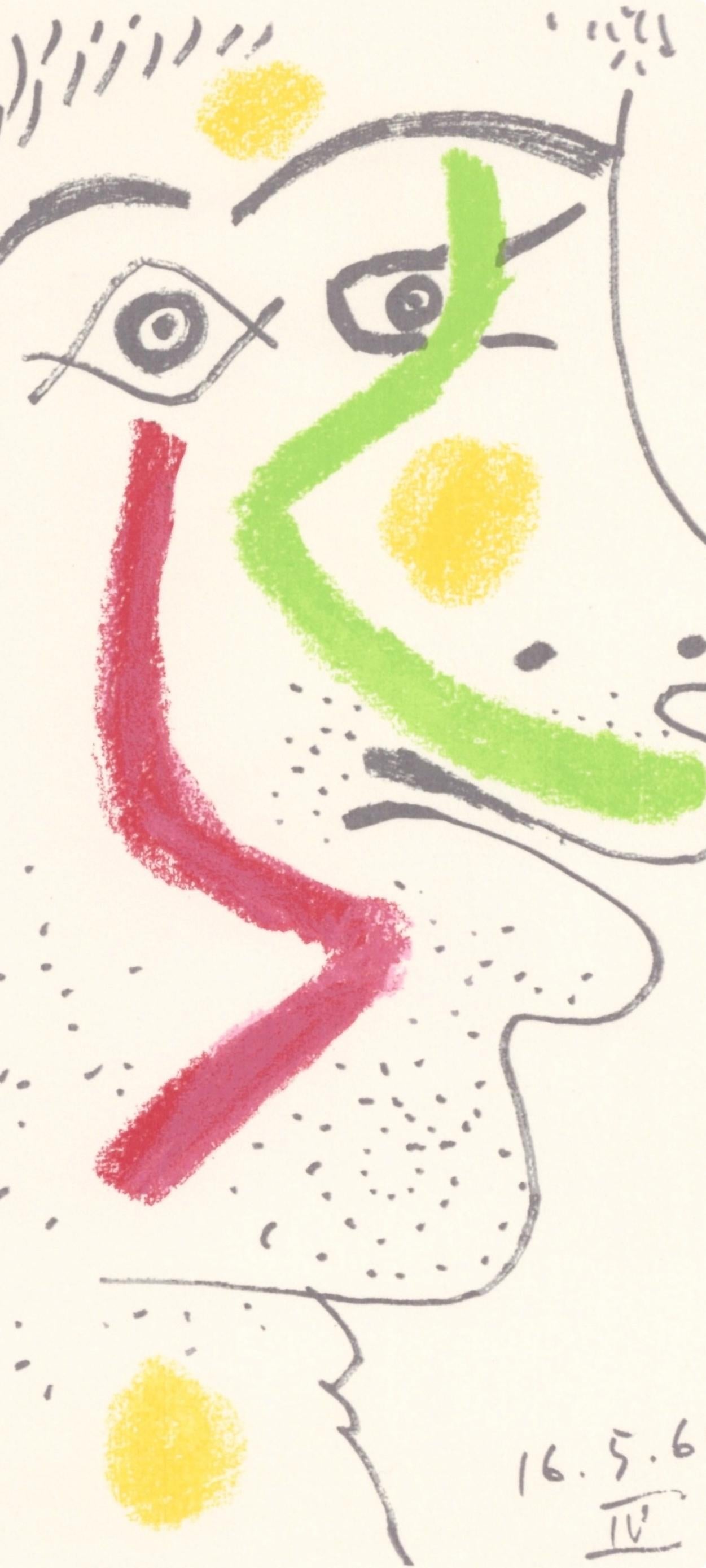 Picasso, 16.5.64. IV (Cramer 148), Le Goût du Bonheur (after) - Print by Pablo Picasso
