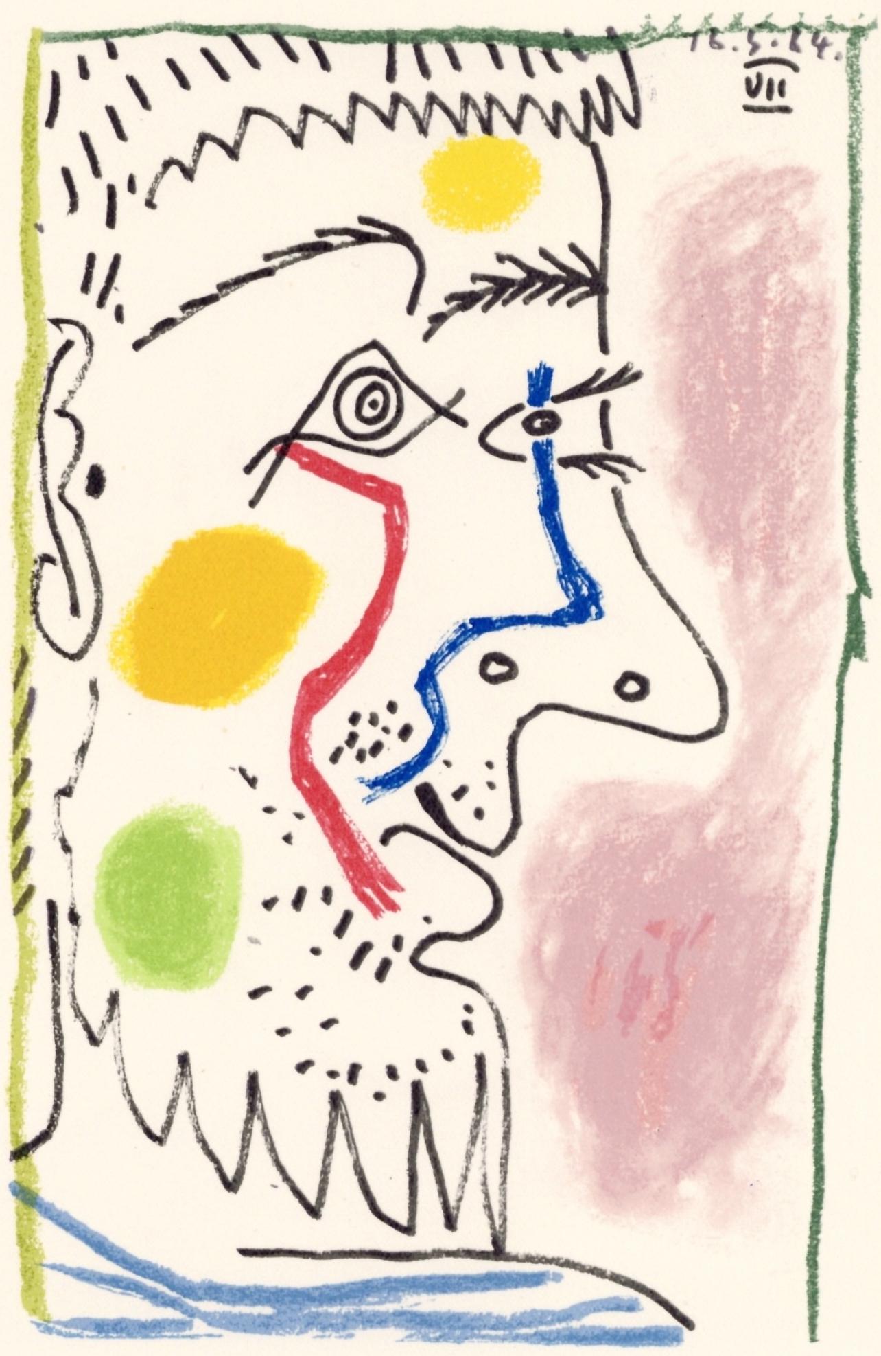 Picasso, 16.5.64. VII (Cramer 148), Le Goût du Bonheur (after)
