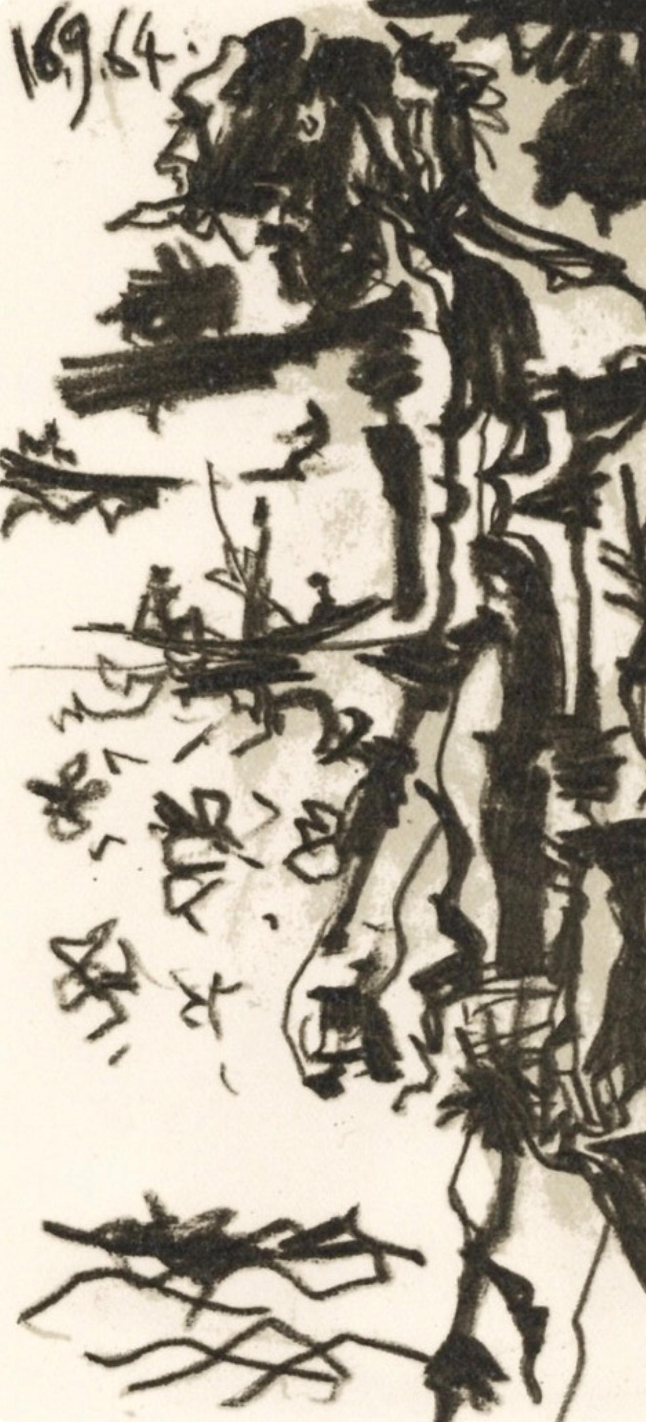 Picasso, 16.9.64. (Cramer 148), Le Goût du Bonheur (after) - Print by Pablo Picasso