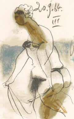 Picasso, Composition (Cramer 148), Le Goût du Bonheur (d'après)