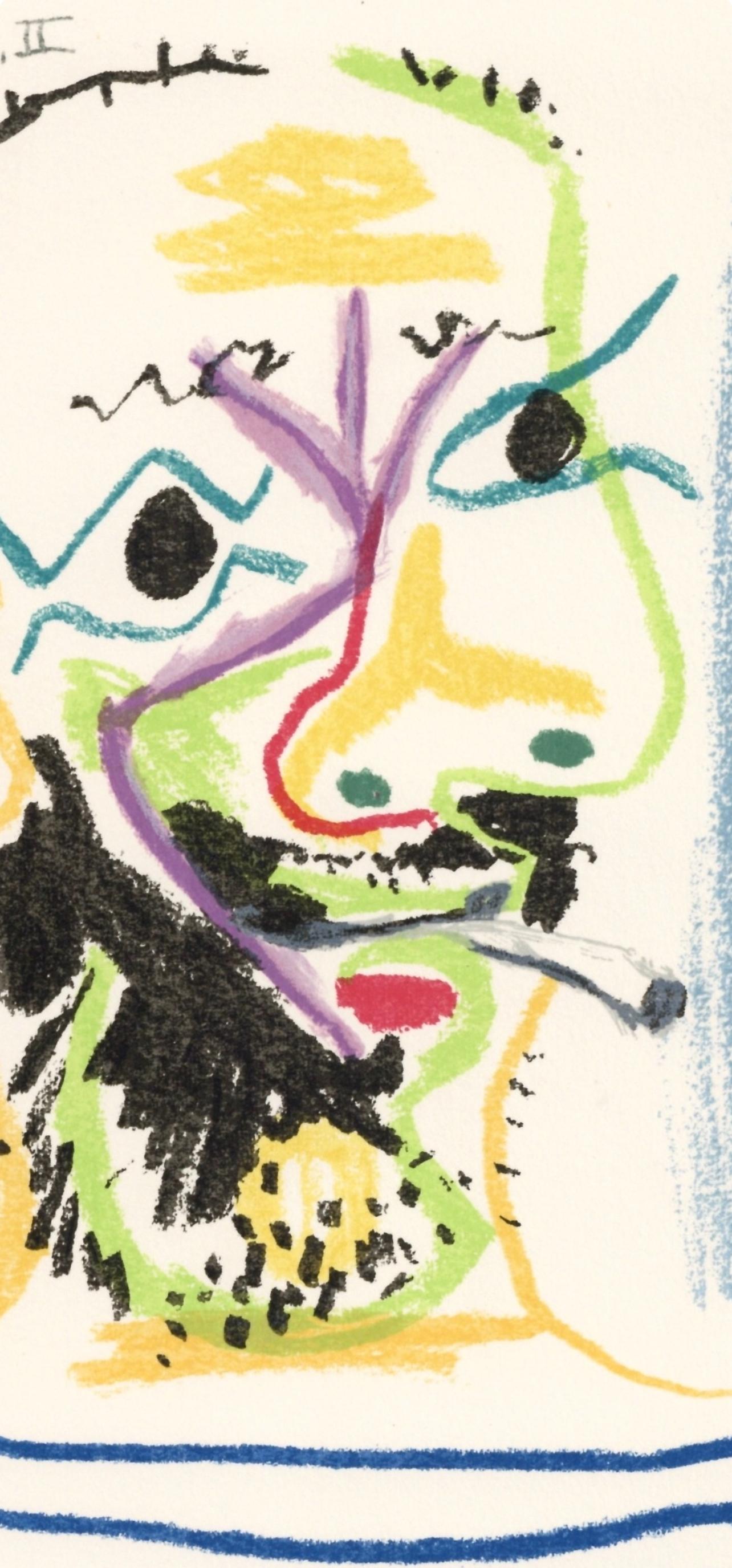 Picasso, 20.5.64. II (Cramer 148), Le Goût du Bonheur (after) - Print by Pablo Picasso
