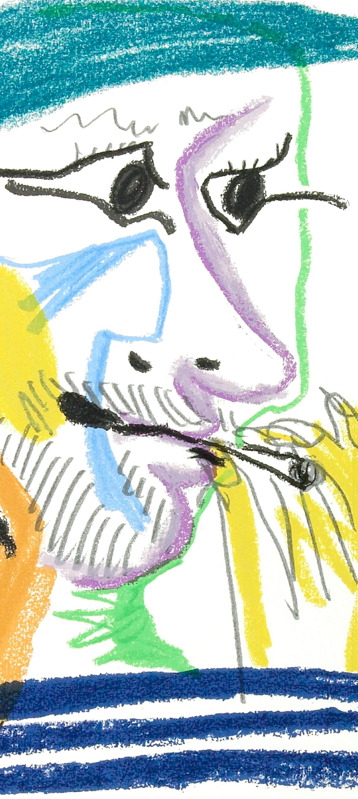 Picasso, 20.5.64. II (Cramer 148), Le Goût du Bonheur (after) - Print by Pablo Picasso