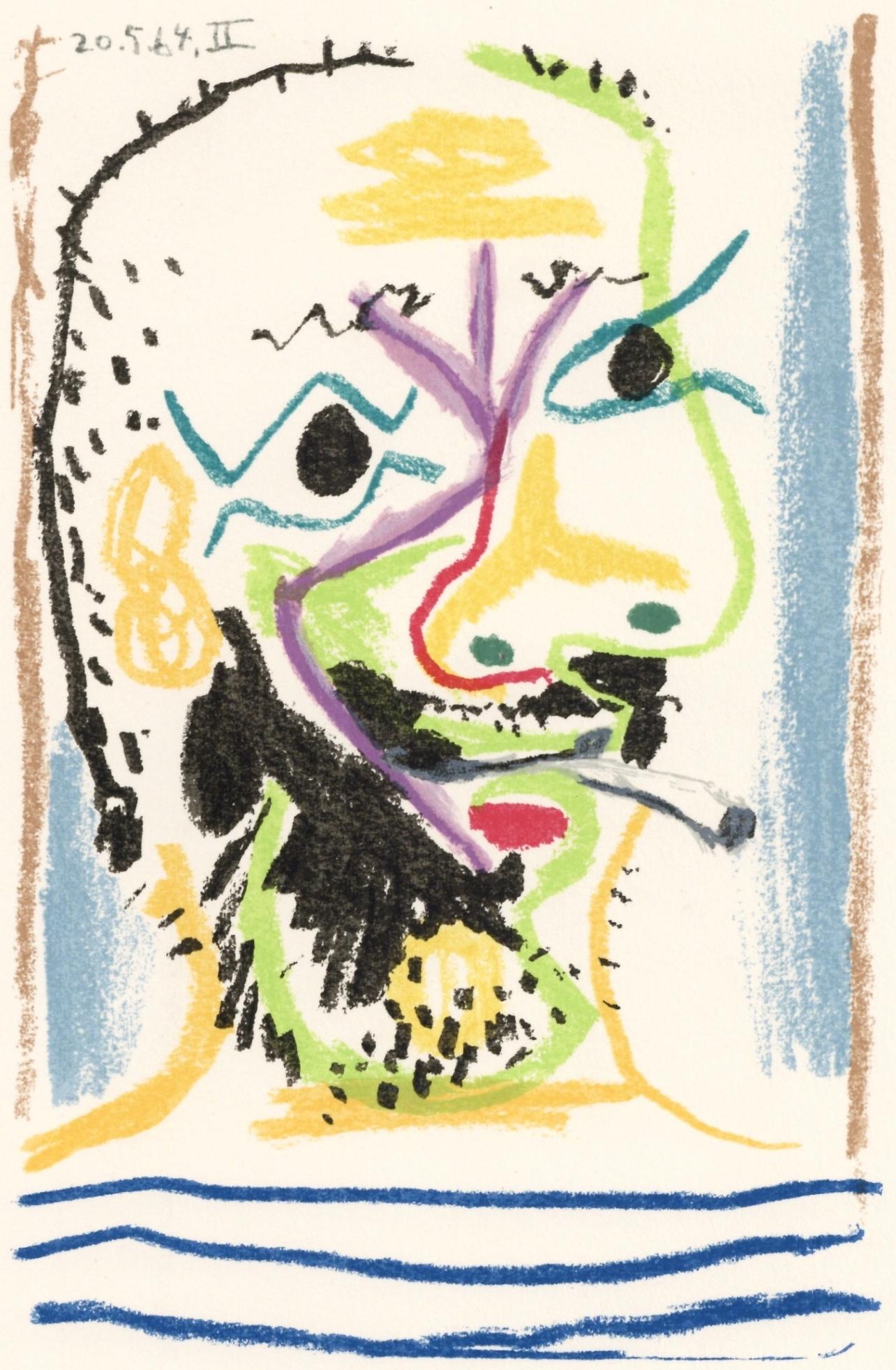 Picasso, 20.5.64. II (Cramer 148), Le Goût du Bonheur (after)