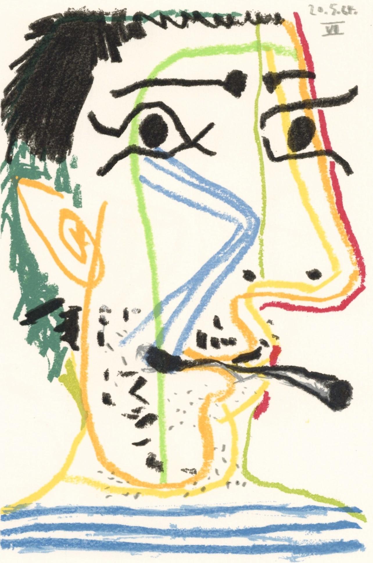 Picasso, 20.5.64. VI (Cramer 148), Le Goût du Bonheur (after)