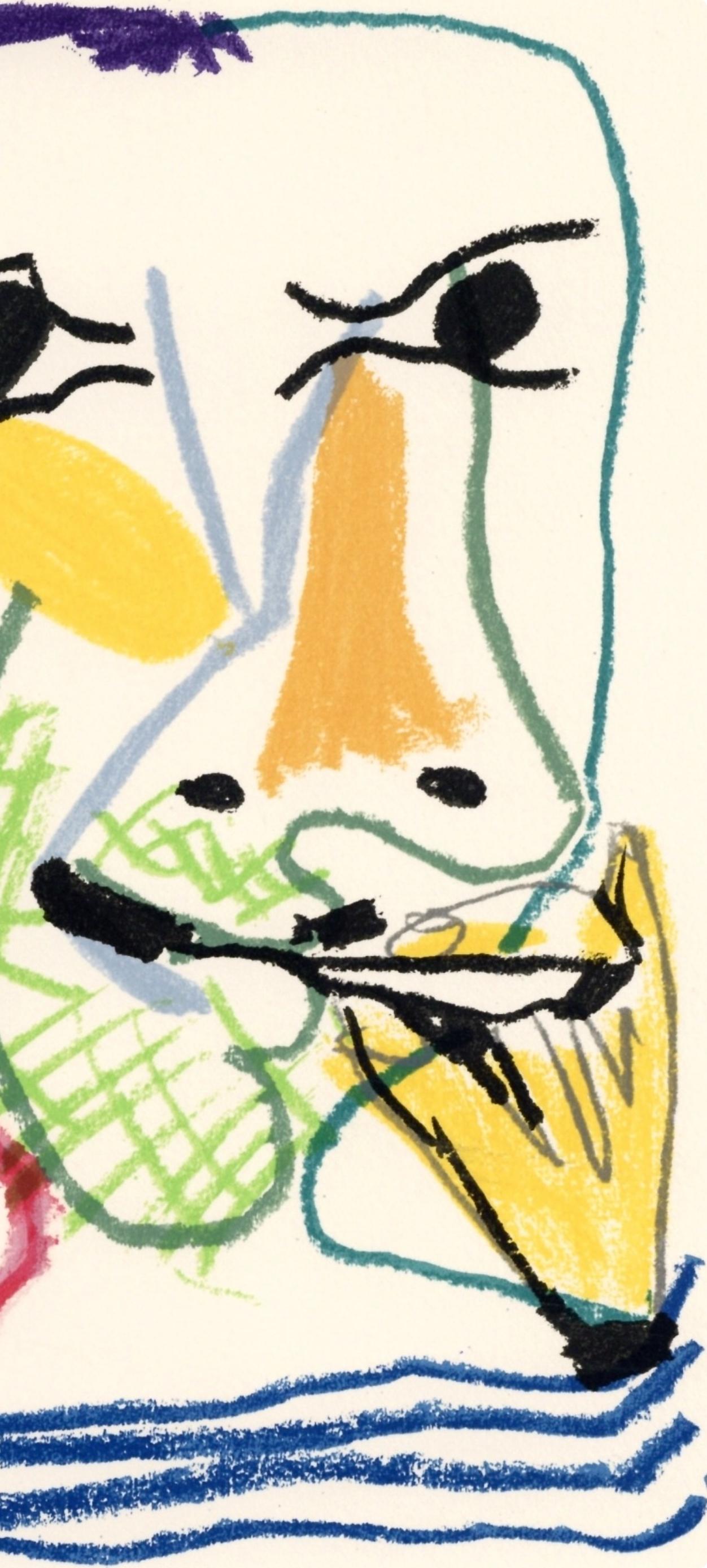 Picasso, 20.5.65.21. IV (Cramer 148), Le Goût du Bonheur (after) - Print by Pablo Picasso