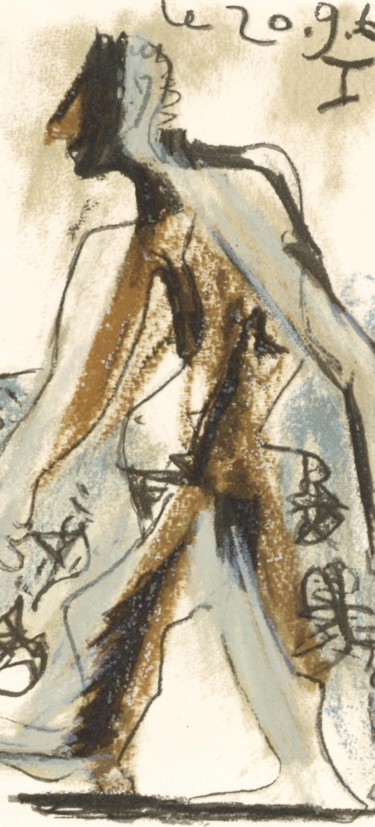 Picasso, 20.9.64. I (Cramer 148), Le Goût du Bonheur (after) - Cubist Print by Pablo Picasso