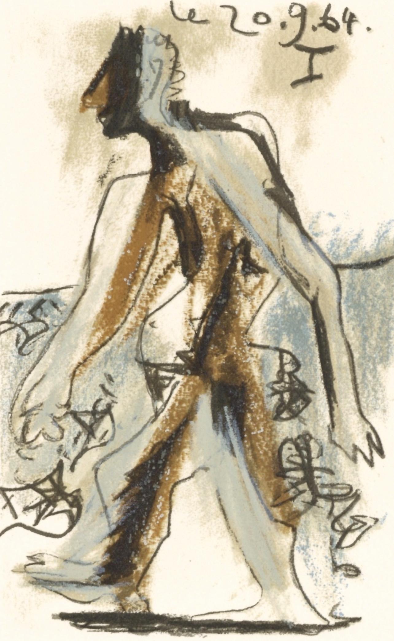 Picasso, Composition (Cramer 148), Le Goût du Bonheur (d'après)