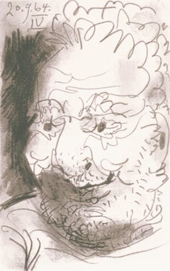 Picasso, Composition (Cramer 148), Le Goût du Bonheur (d'après)
