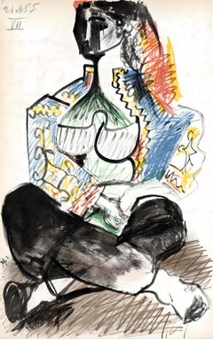 Vintage Picasso, 21.11.55, Carnet de la Californie (Cramer 101) (after)