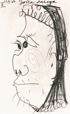 Picasso, 23.9.64. II (Cramer 148), Le Goût du Bonheur (after)