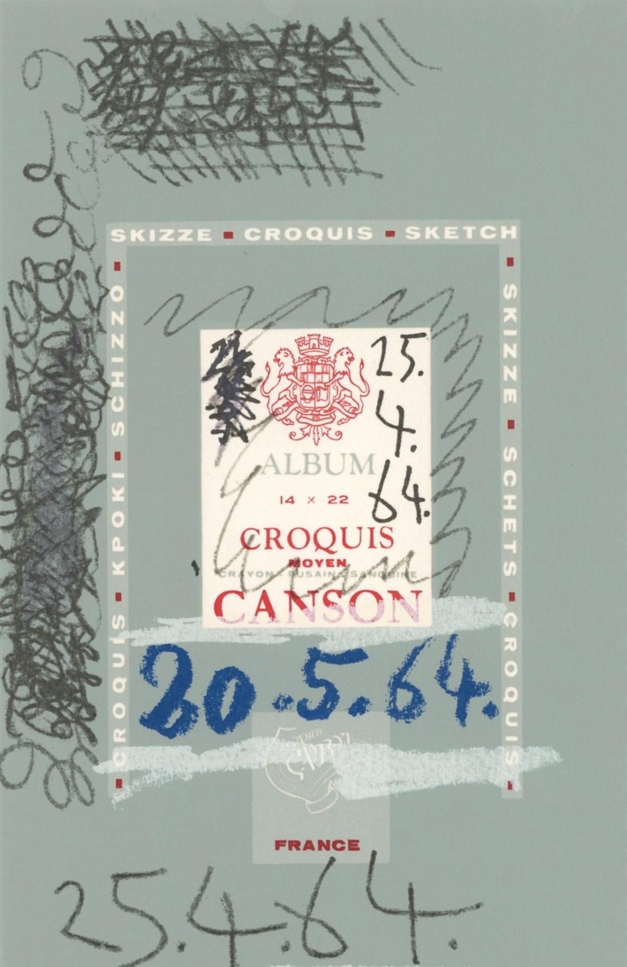 Picasso, 25.4.64. (Cramer 148), Le Goût du Bonheur (after) - Print by Pablo Picasso